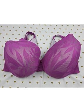 Cacique Purple 42F Back Smoother Lightly Lined Full Coverage Bra 42DDD